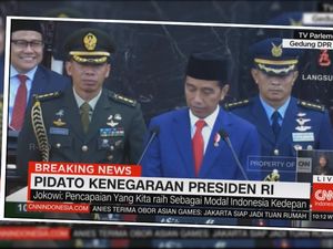 Jokowi Baca Pepatah Daerah, Cak Imin Senyum-Senyum