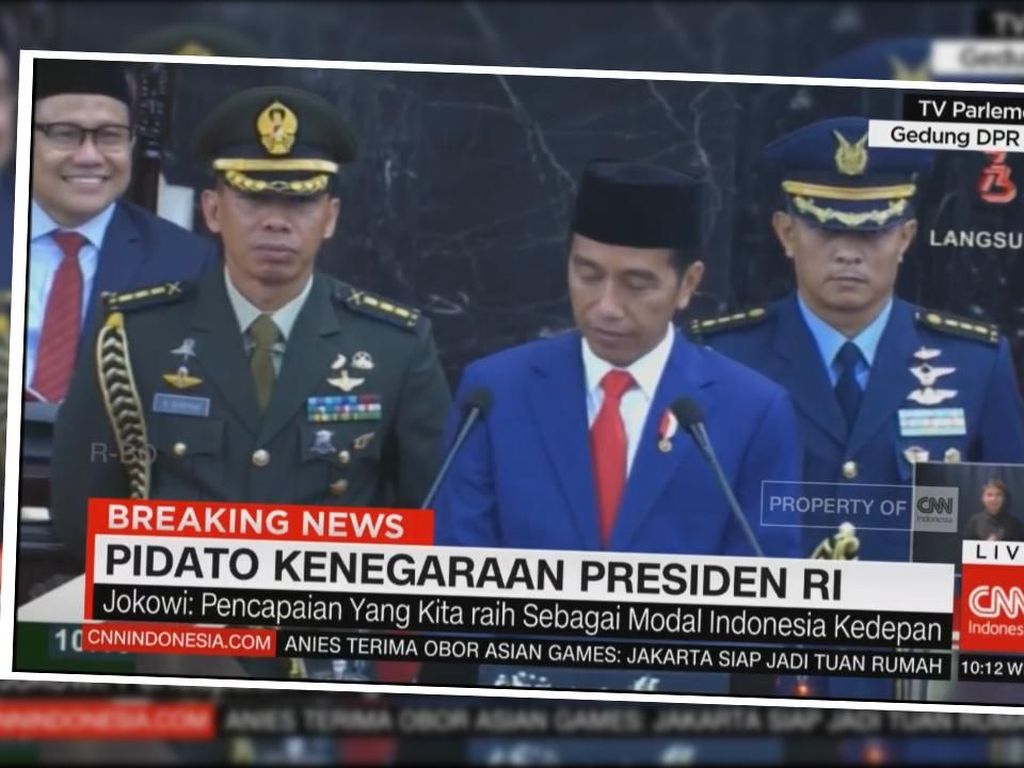 Jokowi Baca Pepatah Daerah, Cak Imin Senyum-Senyum Jokowi Baca Pepatah Daerah, Cak Imin Senyum-Senyum