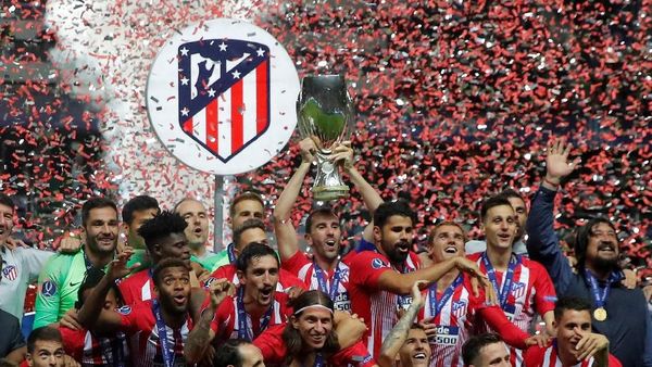 Piala Super Eropa Kini Milik Atletico, bukan Lagi Madrid