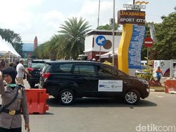 Kendaraan Berbahan Bakar Fosil Dilarang Masuk Jakabaring Mulai Hari Ini
