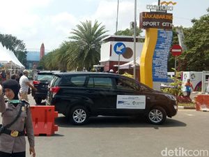 Kendaraan Berbahan Bakar Fosil Dilarang Masuk Jakabaring Mulai Hari Ini Kendaraan Berbahan Bakar Fosil Dilarang Masuk Jakabaring Mulai Hari Ini