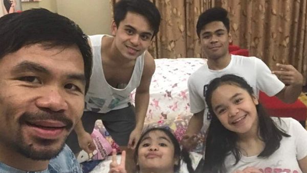 Manny Pacquiao, Mantan Petinju yang Family Man Banget