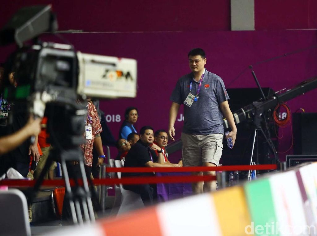 Ketika Yao Ming dan Clarkson Hadir di Tribune Hall A Basket GBK Ketika Yao Ming dan Clarkson Hadir di Tribune Hall A Basket GBK