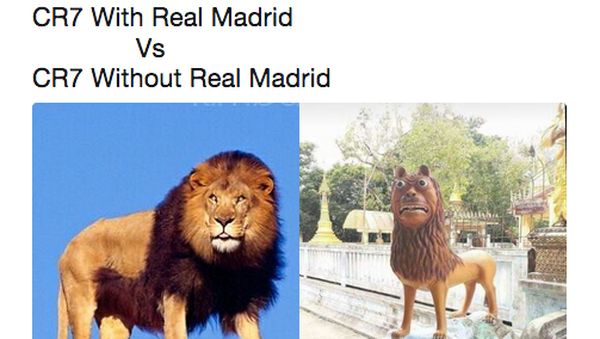 Parade Meme Fans Real Madrid Gagal Move On dari Cristiano Ronaldo