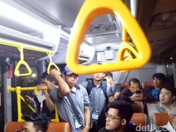Fasilitas Bus Asian Games 2018 di GBK Belum Efektif