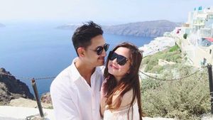 Foto: Kemesraan Tasya Kamila Berbulan Madu di Yunani