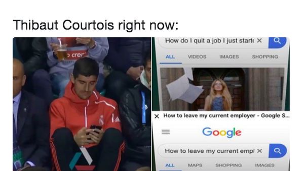 Digasak Atletico, Bertebaran Meme Madrid Rindu Ronaldo