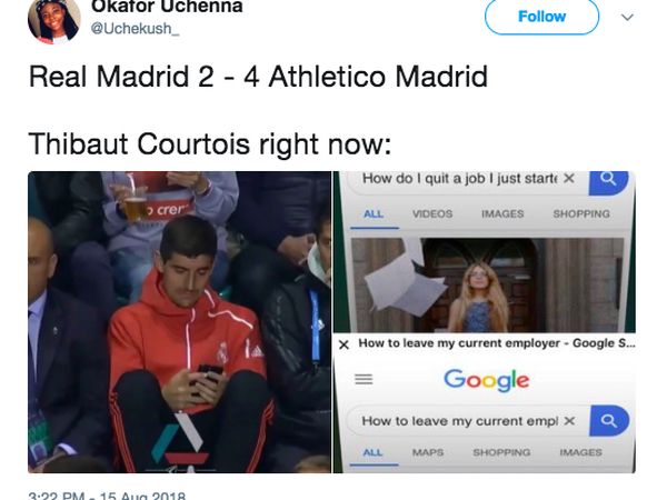 Digasak Atletico, Bertebaran Meme Madrid Rindu Ronaldo