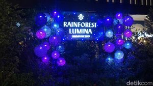 Foto: Jelajahi Kebun Binatang Modern Singapura Saat Malam Hari