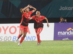 Hasil Asian Games 2018: Timnas Sepakbola Putri Indonesia Pesta Gol