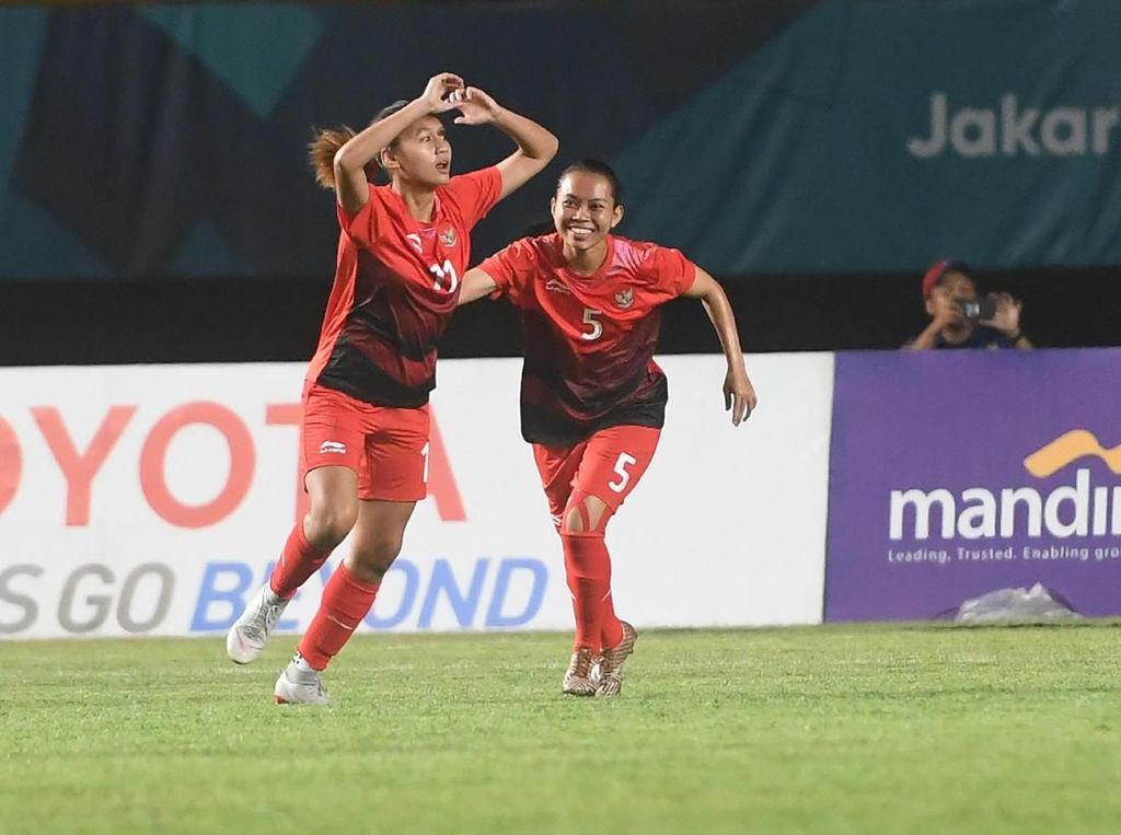 Hasil Asian Games 2018: Timnas Sepakbola Putri Indonesia Pesta Gol Hasil Asian Games 2018: Timnas Sepakbola Putri Indonesia Pesta Gol