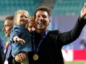 Rekor Simeone dalam Sukses Atletico Menangi Piala Super Eropa