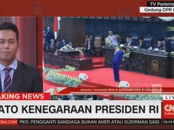 Jokowi Kembali Bungkukkan Badan ke Anggota Dewan di Sidang Tahunan