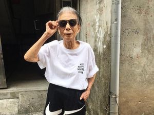 Foto: Nenek Kece & Swag Berusia 90 Tahun, Gayanya Super Hypebeast