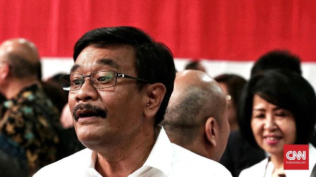 Mantan Wakil Gubernur DKI Jakarta Djarot Saiful Hidayat, di gedung Filateli, Jakarta Pusat, 16 Agustus.