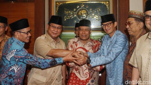Prabowo-Sandiaga Bertamu ke PBNU