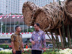 Gerindra Minta Anies Tak Disalahkan soal Bambu Rp 550 Juta Dibongkar Gerindra Minta Anies Tak Disalahkan soal Bambu Rp 550 Juta Dibongkar