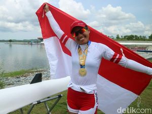 Penasaran Emas Asian Games, Wa Ode Fitri Tunda Punya Momongan