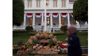Foto: Suasana Jelang Upacara Bendera di Istana