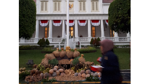 Foto: Suasana Jelang Upacara Bendera di Istana