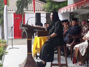 Upacara di UBK, Rachmawati Minta Rakyat Tak Salah Pilih Pemimpin