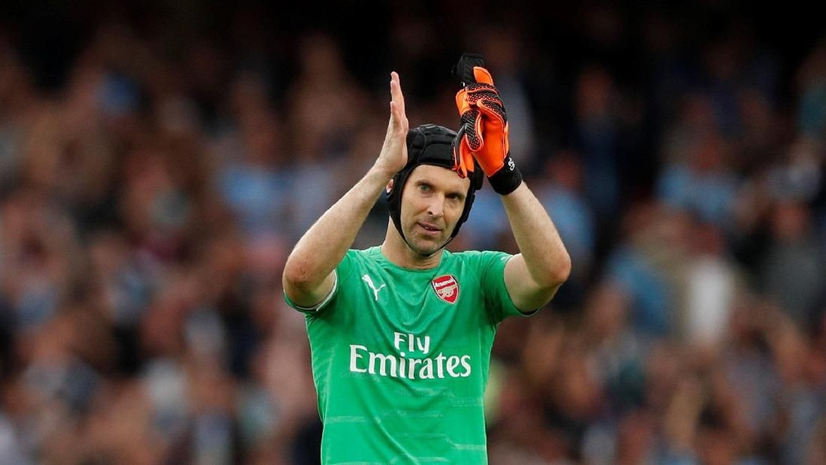 Petr Cech masih jadi kiper utama Arsenal saat ini (John Sibley/Reuters)