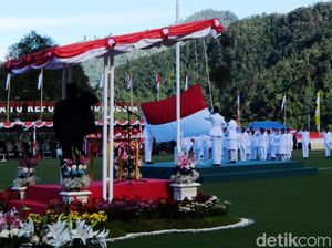 Merah Putih Bergelora di Markas Freeport Tembagapura