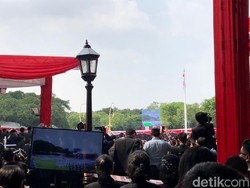 Tim Nusa Paskibraka Sukses Kibarkan Sang Saka Merah Putih di Istana Merdeka