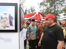 Karya Pemenang Lomba Foto Desa 2018 Dipamerkan di Pantai Panjang