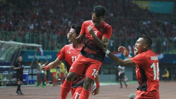Timnas Indonesia dijagokan menang telak atas Laos hari ini (INASGOC/Hery Sudewo/Sup/18) Timnas Indonesia dijagokan menang telak atas Laos hari ini (INASGOC/Hery Sudewo/Sup/18)