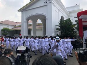 Kebijakan Baru, Paskibraka Putri 2019 Bercelana Panjang Kebijakan Baru, Paskibraka Putri 2019 Bercelana Panjang