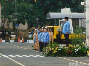 Airlangga Pimpin Upacara HUT RI di Kemenperin