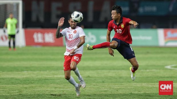 Stefano Lilipaly bermain impresif meski tidak mencetak gol. (
