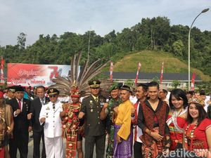 Untuk Pertama Kali, PLBN Entikong Jadi Tempat Upacara HUT RI Untuk Pertama Kali, PLBN Entikong Jadi Tempat Upacara HUT RI