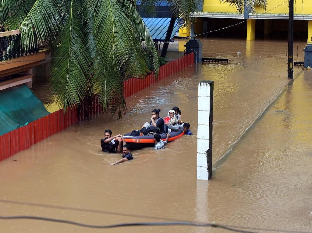 Korban Tewas Banjir Parah di India Melonjak Jadi 164 Orang Korban Tewas Banjir Parah di India Melonjak Jadi 164 Orang