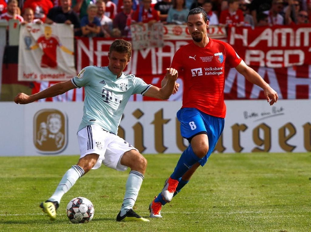 Bayern Cuma Menang 1-0 atas Tim Divisi Empat