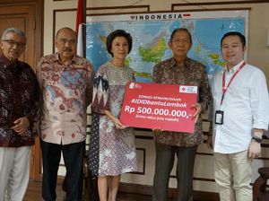 JD Beri Donasi untuk Korban Gempa Lombok
