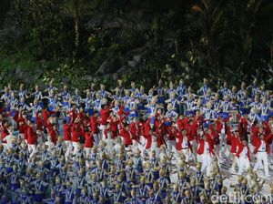 Indonesia dan Brunei Kontingen Tergemuk & Terkurus Asian Games 2018