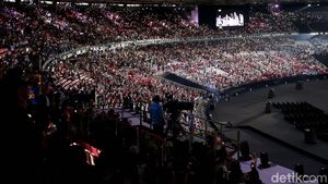 Penonton di GBK Jadi Saksi Sejarah Asian Games 2018