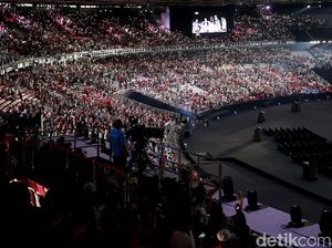 Penonton di GBK Jadi Saksi Sejarah Asian Games 2018