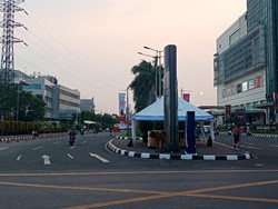 Jelang Pembukaan Asian Games, Lalin Sekitar Senayan City Sepi