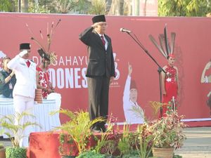 Askrindo dan Danareksa Gelar Upacara HUT Ri di Kalteng