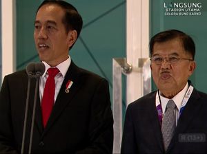 Jokowi Resmi Buka Asian Games 2018 Jokowi Resmi Buka Asian Games 2018