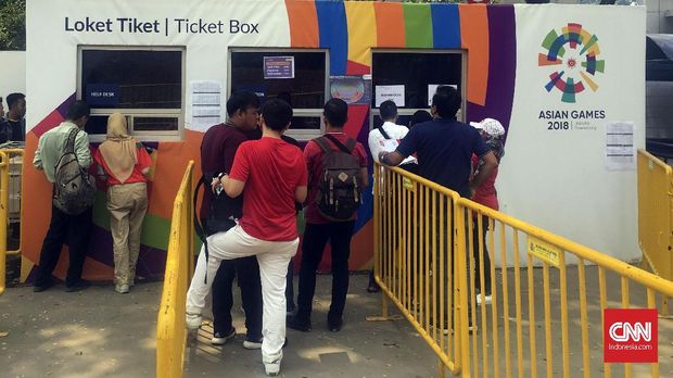 Penukaran tiket pembukaan masih terbuka hingga sore hari.