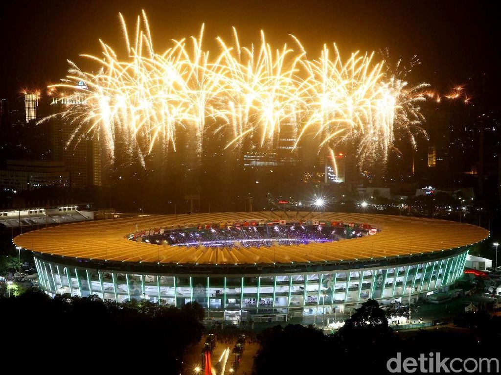 Menteri hingga Politikus Terkesan Spektakuler Opening Asian Games Menteri hingga Politikus Terkesan Spektakuler Opening Asian Games