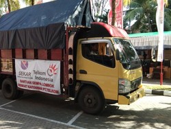 Sekar Telkom Salurkan Bantuan ke Korban Gempa Lombok