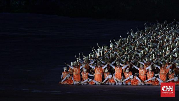 Syed Saddiq mengaku menikmati tarian ratoh jaroe dalam pembukaan Asian Games 2018.