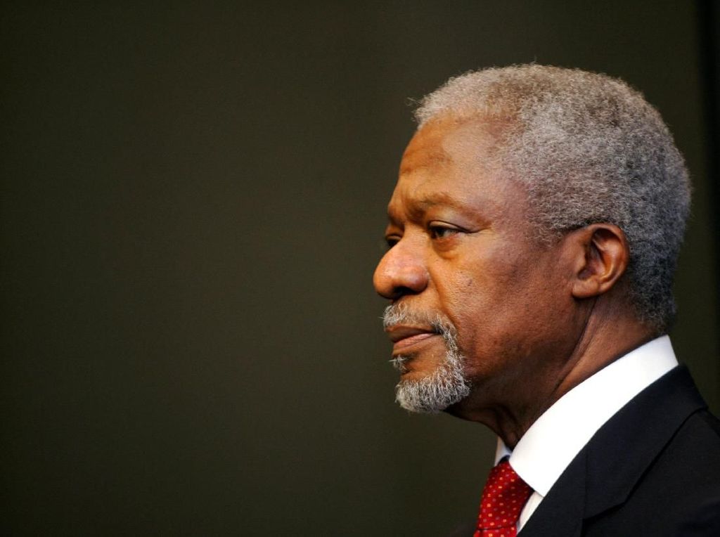 Kofi Annan di Mata Sekjen PBB: Kekuatan Pembimbing bagi Kebaikan Kofi Annan di Mata Sekjen PBB: Kekuatan Pembimbing bagi Kebaikan