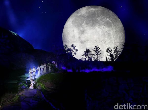 Melihat Lagi Panggung Megah di Defile Asian Games 2018