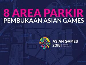 Bawa Mobil Pribadi ke Asian Games, Parkirlah di 8 Area Ini